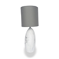 Crestola Marble Effect Ceramic Table Lamp Small from Roseland Furniture