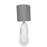 Crestola Marble Effect Ceramic Table Lamp Small from Roseland Furniture