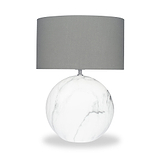 Crestola Marble Effect Ceramic Table Lamp Small from Roseland Furniture