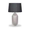 Nova Ceramic Table Lamp Silver from Roseland Furniture