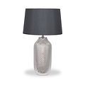 Nova Ceramic Table Lamp Silver from Roseland Furniture
