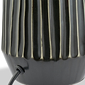 Artemis Textured Brushed Silver Tall Table Lamp from Roseland Furniture