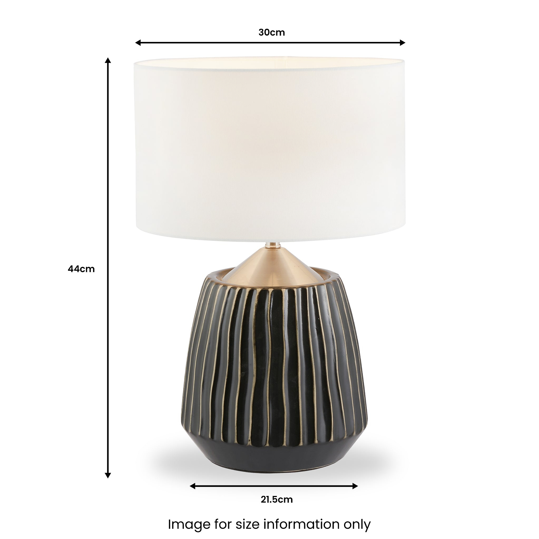 Artemis Textured Brushed Silver Table Lamp from Roseland Furniture