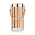 Austell Lantern Table Lamp Natural Wood from Roseland Furniture