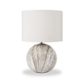 Viejo Stone Effect Ceramic Table Lamp Grey from Roseland Furniture