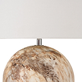 Viejo Stone Effect Ceramic Table Lamp Natural from Roseland Furniture