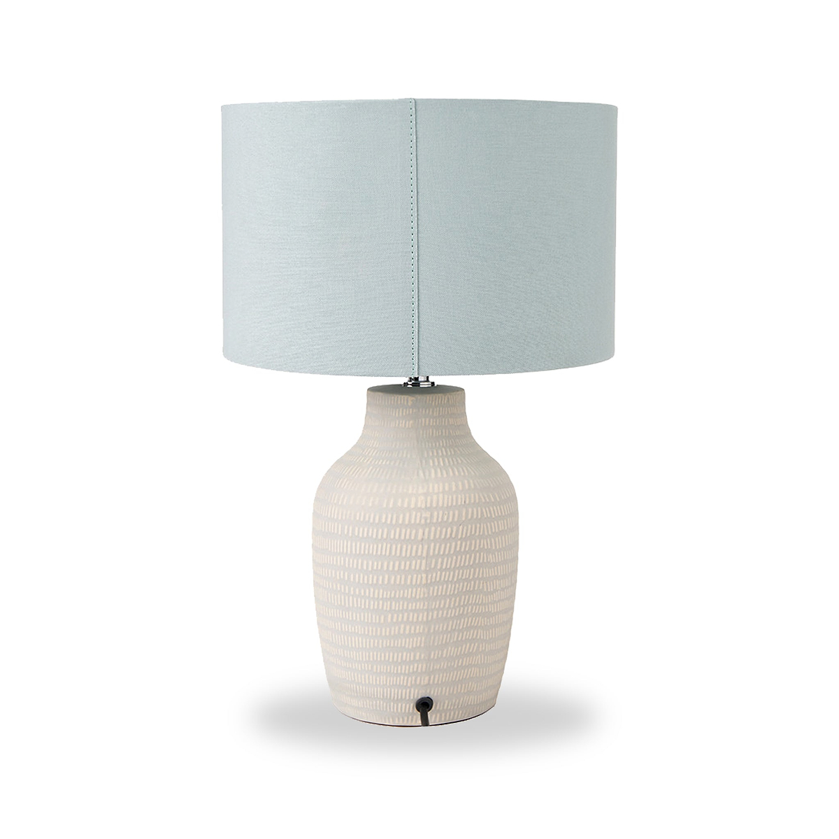 Kai Tall Ceramic Table Lamp Duck Egg from Roseland Furniture