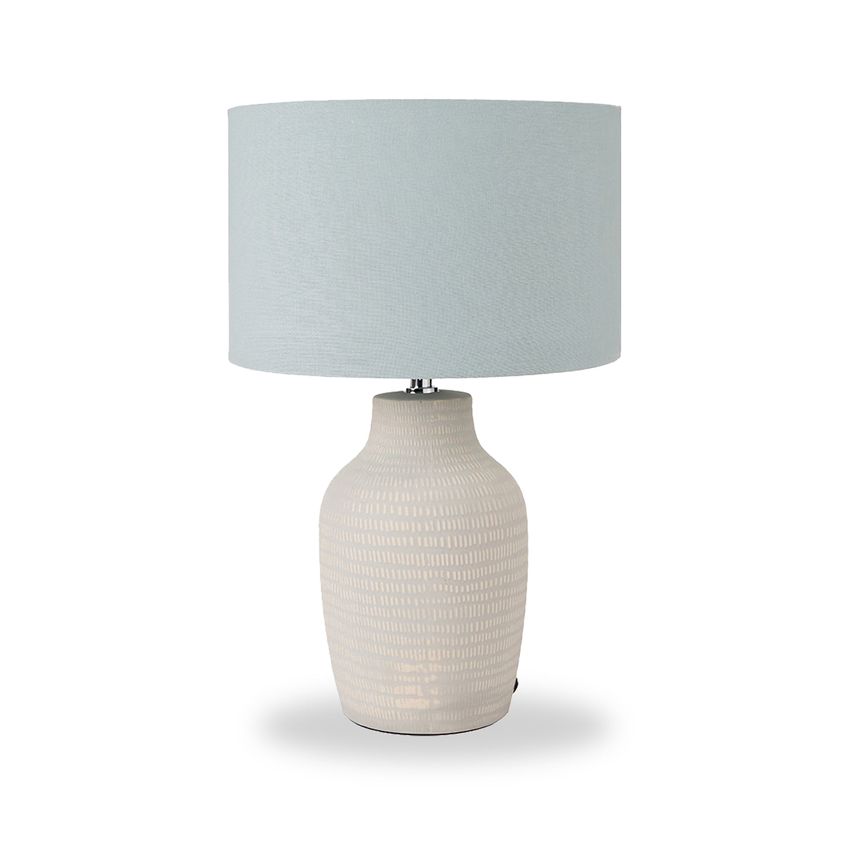 Kai Tall Ceramic Table Lamp Duck Egg from Roseland Furniture