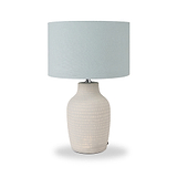Kai Tall Ceramic Table Lamp Duck Egg from Roseland Furniture