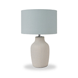 Kai Tall Ceramic Table Lamp Duck Egg from Roseland Furniture