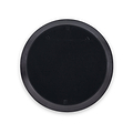Venice Angled Frame Round Wall Mirror Graphite S from Roseland Furniture