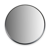 Aster Deep Edge Round Wall Mirror from Roseland Furniture