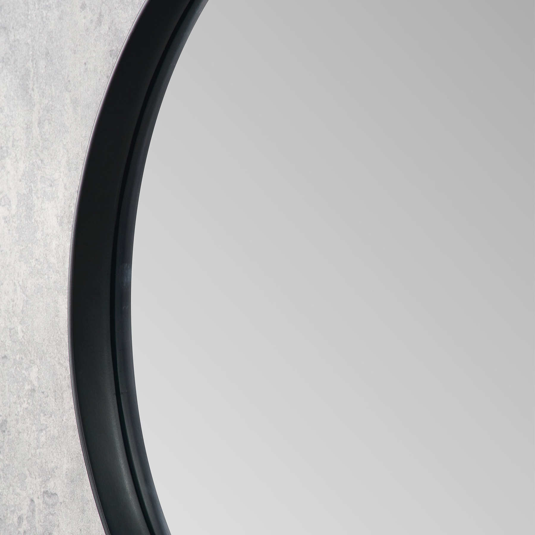 Aster Deep Edge Round Wall Mirror from Roseland Furniture