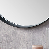 Aster Deep Edge Round Wall Mirror from Roseland Furniture