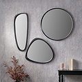 Aster Deep Edge Round Wall Mirror from Roseland Furniture