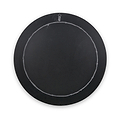 Jade Marble Effect Round Wall Mirror from Roseland Furniture