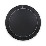 Jade Marble Effect Round Wall Mirror from Roseland Furniture