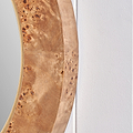 Newborough Burr Wood Effect Wall Mirror from Roseland Furniture