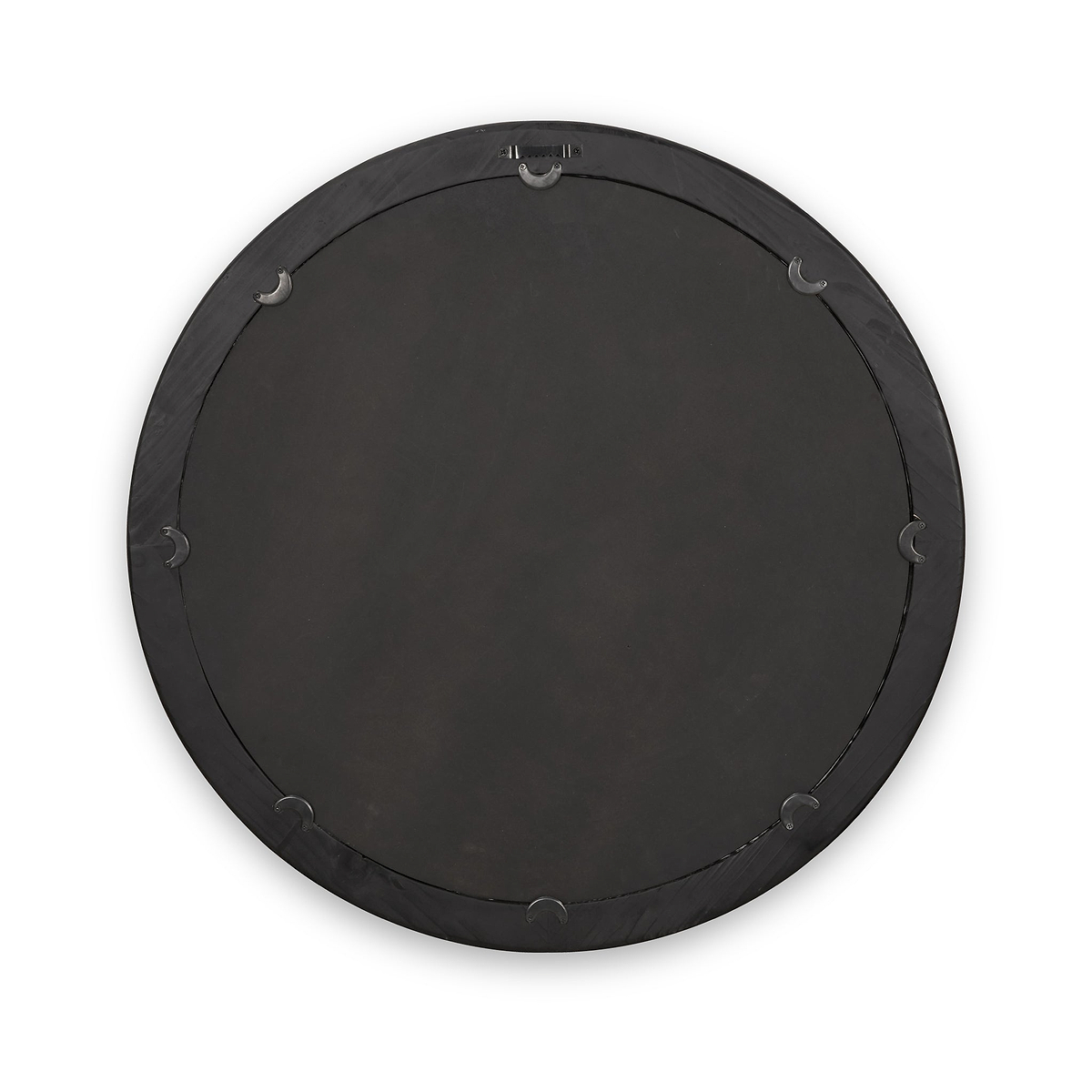 Elwood Black Fir Effect Wall Mirror from Roseland Furniture