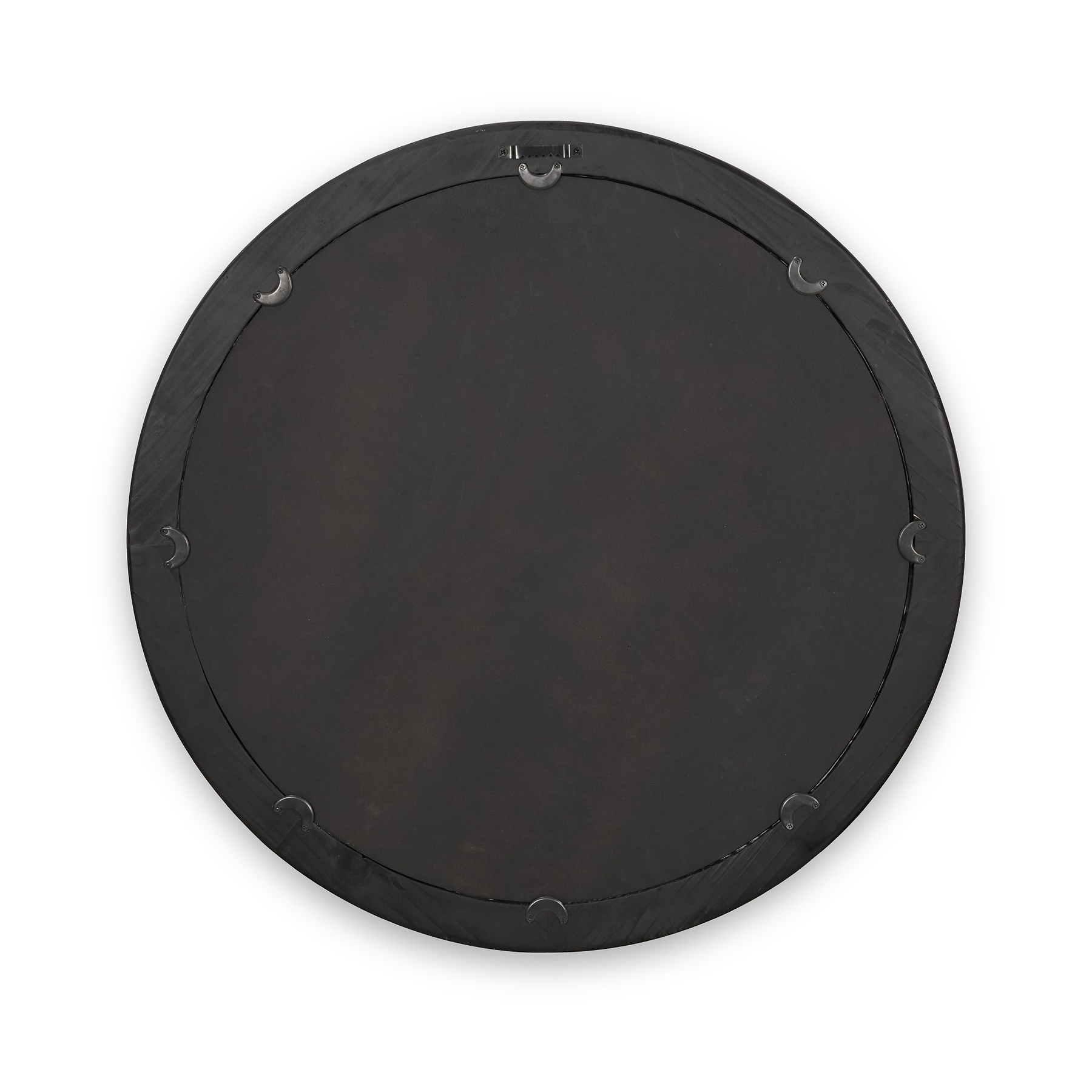 Elwood Black Fir Effect Wall Mirror from Roseland Furniture