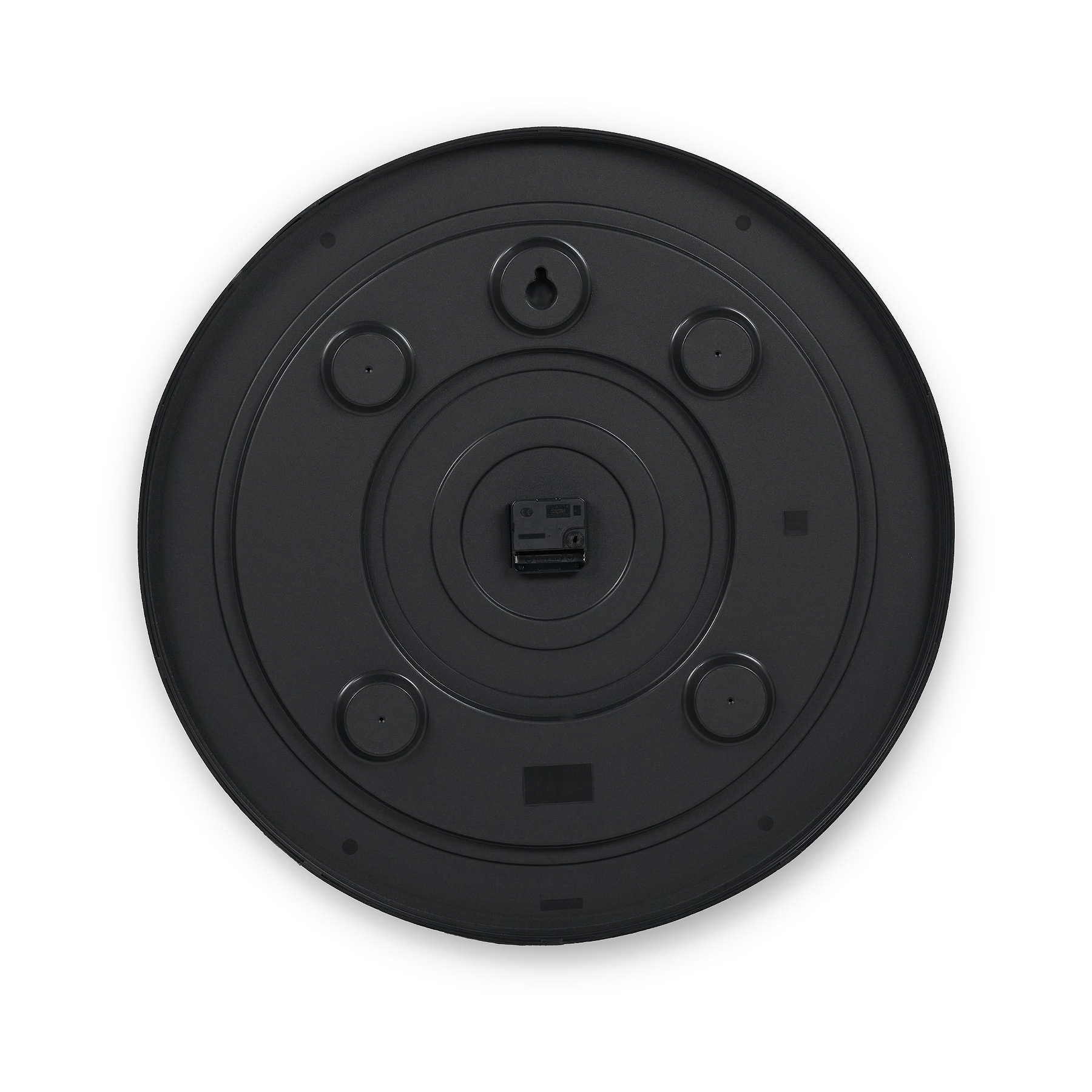 Bormio Wall Clock Black from Roseland Furniture