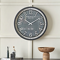 Bormio Wall Clock Black from Roseland Furniture