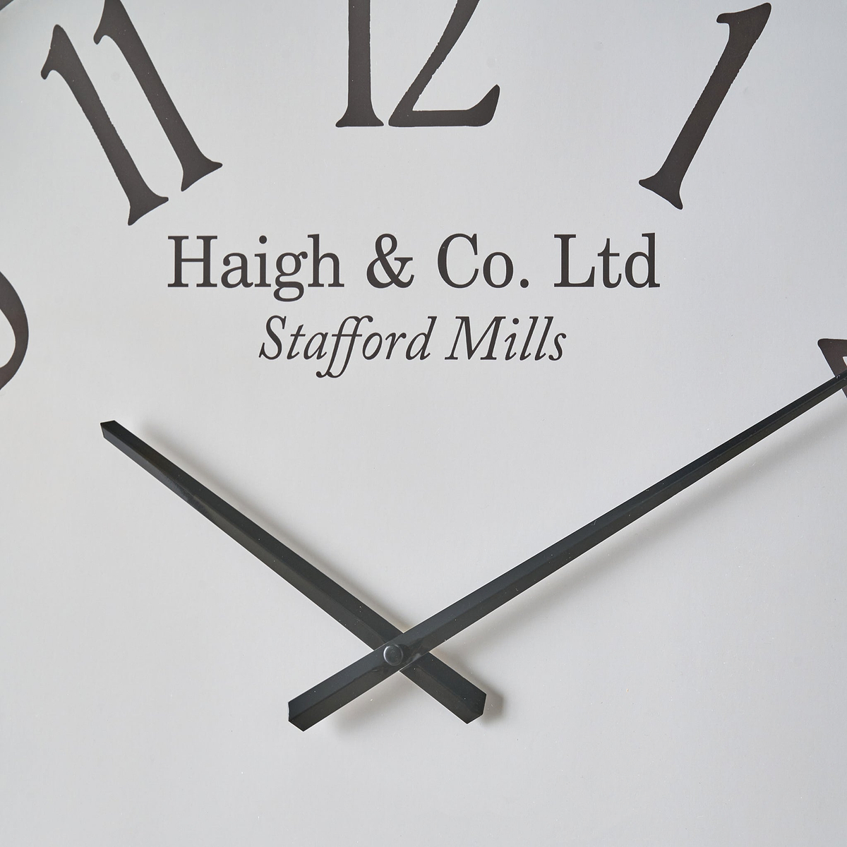Bormio Wall Clock Brown from Roseland Furniture