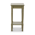Heritage Olive Pine Wood Accent Table from Roseland Furniture