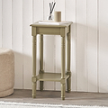 Heritage Olive Pine Wood Accent Table from Roseland Furniture