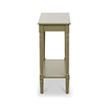 Heritage Olive Pine Wood Console Table from Roseland Furniture