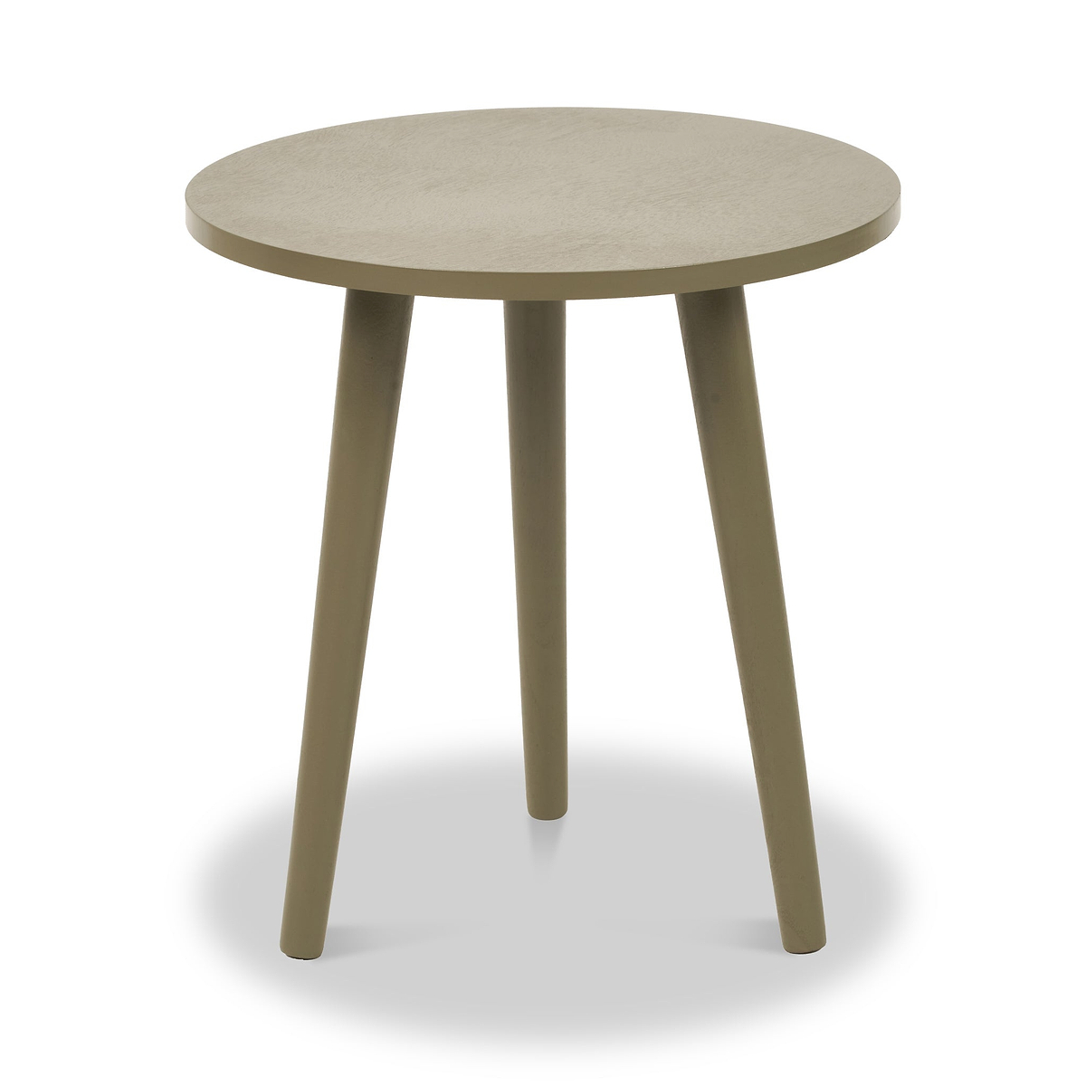 Croft Pine Side Table Olive from Roseland Furniture