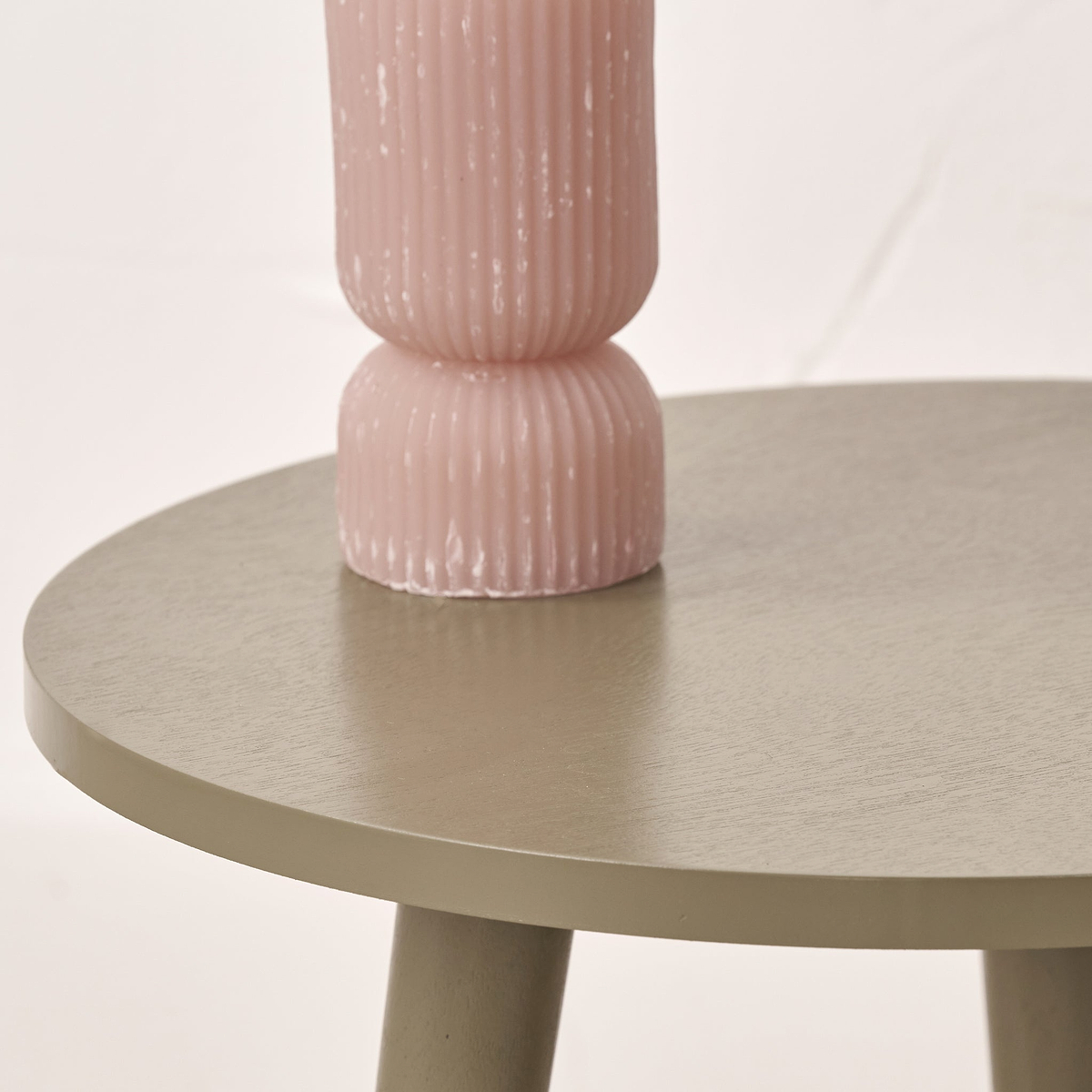 Croft Pine Side Table Olive from Roseland Furniture
