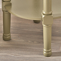 Heritage Olive Pine Wood Round Accent Table from Roseland Furniture