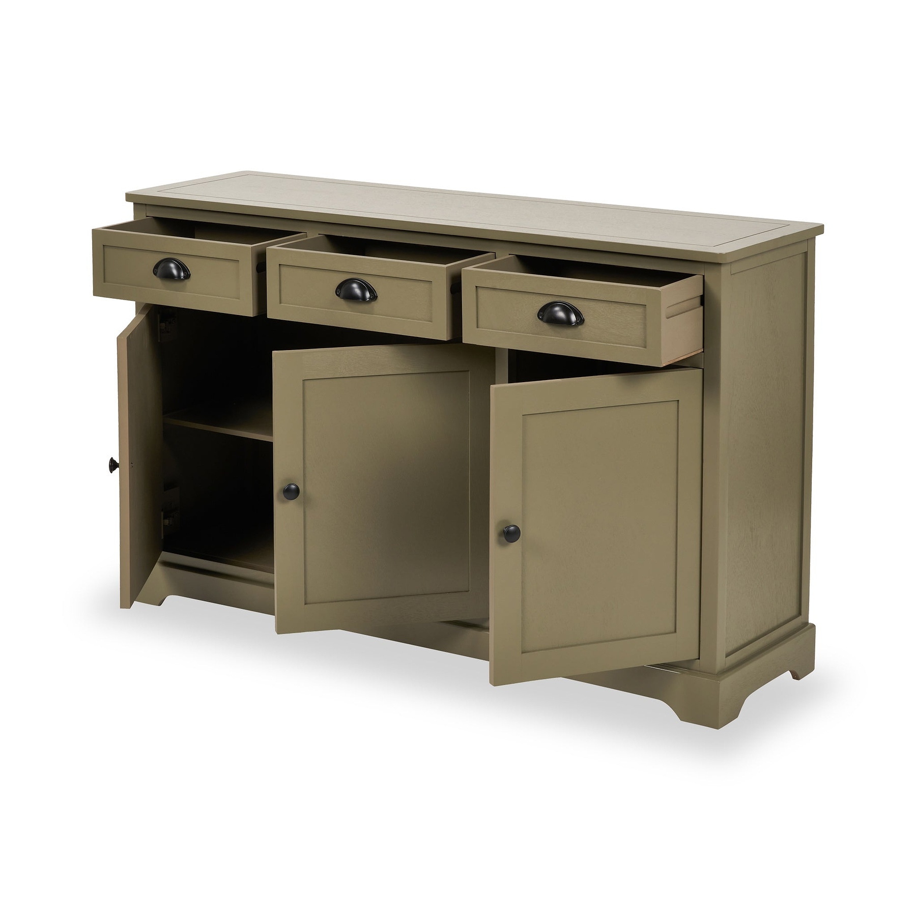 Croft Olive Large Sideboard from Roseland Furniture