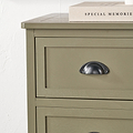 Croft Olive 5 Drawer Tallboy from Roseland Furniture