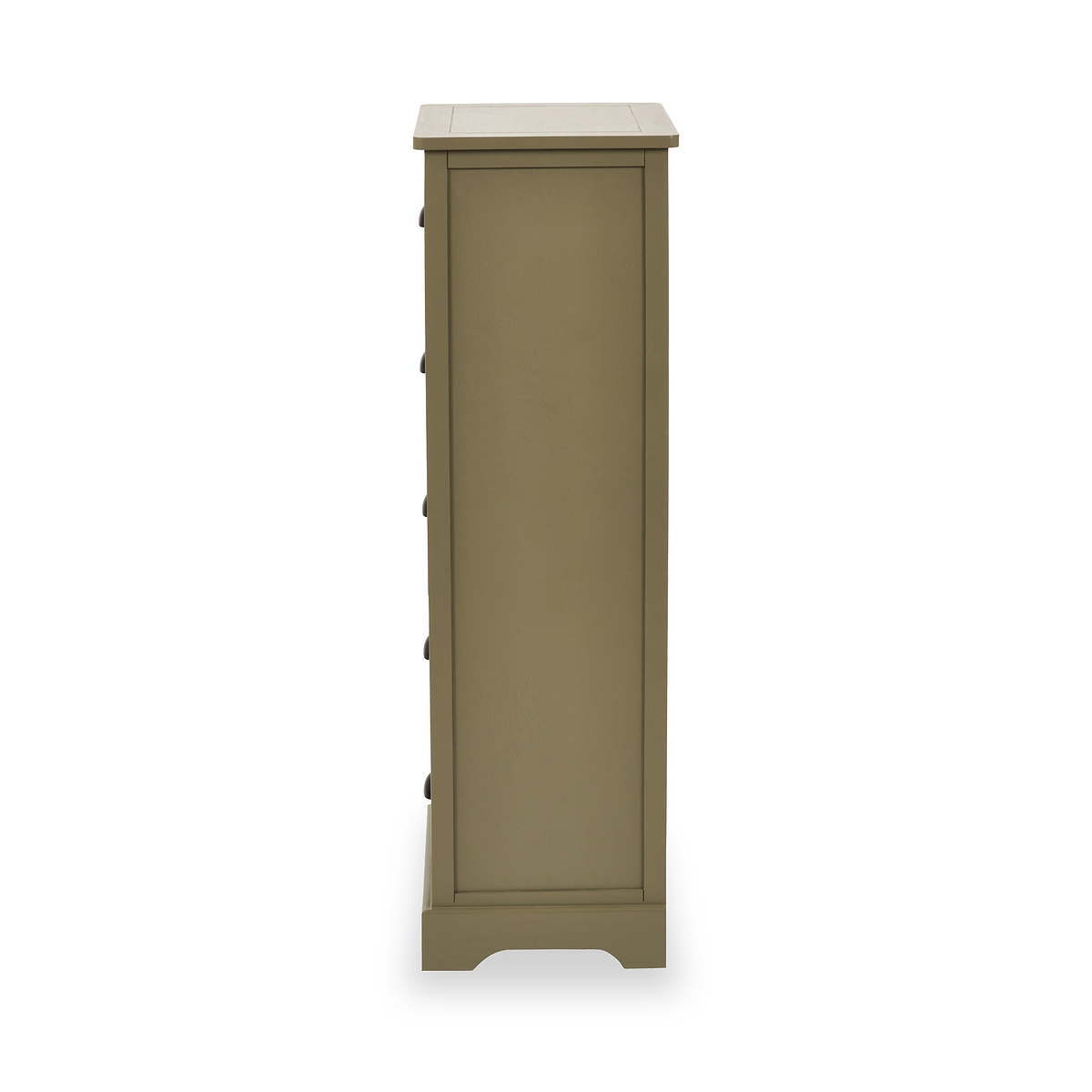 Croft Olive 5 Drawer Tallboy from Roseland Furniture