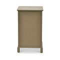 Croft Pine 3 Drawer Bedside Table Olive from Roseland Furniture