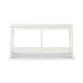 Heritage Pine Large Console Table EWhite from Roseland Furniture
