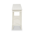 Heritage Pine Large Console Table EWhite from Roseland Furniture