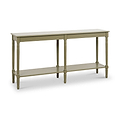 Heritage Pine Large Console Table Olive from Roseland Furniture