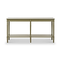 Heritage Pine Large Console Table Olive from Roseland Furniture