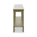 Heritage Pine Large Console Table Olive from Roseland Furniture