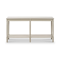 Heritage Pine Large Console Table Putty from Roseland Furniture