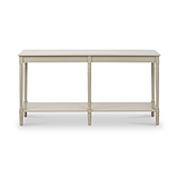 Heritage Pine Large Console Table Putty from Roseland Furniture