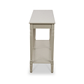 Heritage Pine Large Console Table Putty from Roseland Furniture