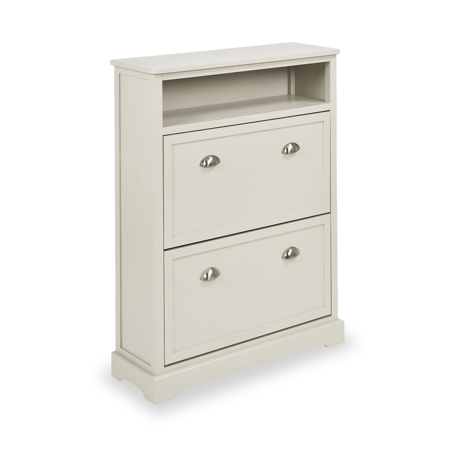 Croft Pine Shoe Storage Unit Linen from Roseland Furniture
