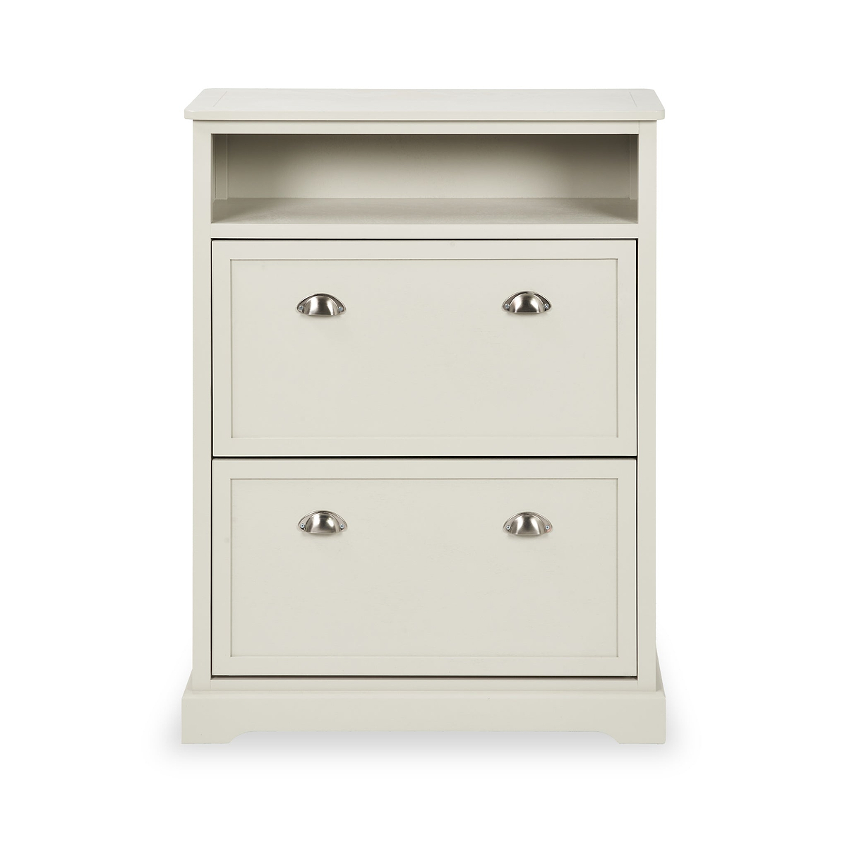 Croft Pine Shoe Storage Unit Linen from Roseland Furniture