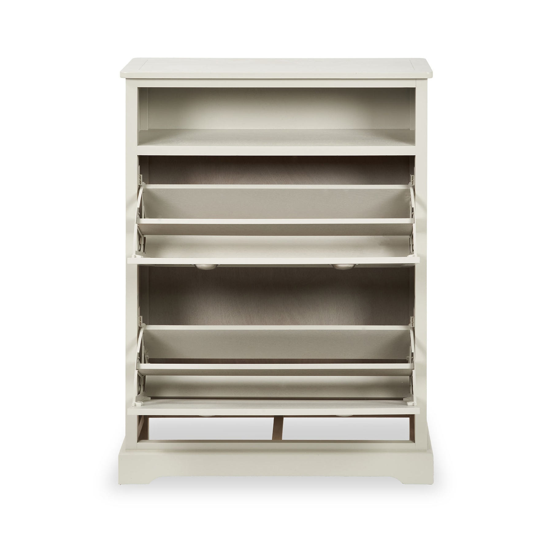 Croft Pine Shoe Storage Unit Linen from Roseland Furniture