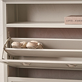 Croft Pine Shoe Storage Unit Linen from Roseland Furniture