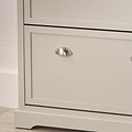 Croft Pine Shoe Storage Unit Linen from Roseland Furniture